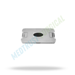 Plateaux de stérilisation pour instruments chirurgicaux, plateaux d'autoclave médical, boîtes de rangement pour instruments en acier inoxydable - Product Image 3