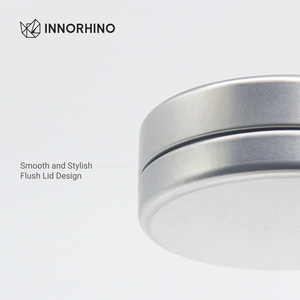 กระป๋องทรงกระบอกปิดฝาเกลียวแบบแน่นสนิท พรีเมียม CR Flush Neck-in Lid สำหรับบรรจุภัณฑ์อาหารเสริม รับผลิตตามสั่ง/OEM/ODM - Product Image 2