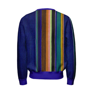 Sudadera de Felpa Personalizada de Alta Calidad para Hombre, Cuello Redondo, Poliéster/Algodón, Estampado Digital, Color Liso, con Cierre de Cremallera - Product Image 2