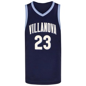 Camiseta de baloncesto Villanova para hombre, sin mangas, cuello en V, malla 23, estampado azul, transpirable, corte regular, para adultos, para todas las estaciones - Product Image 3