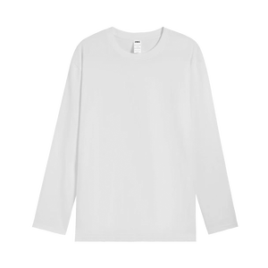 Camiseta Extra Grande de Manga Larga para Hombre, 280 GSM, con Logotipo Gráfico, Impresión Personalizada, Estilo Desgastado, 100% Algodón - Product Image 5