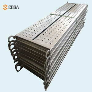 Vente en gros de pièces d'échafaudage Cosa BS1139 avec support technique en ligne, planches de construction en acier galvanisé industriel - Product Image 6