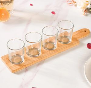 Portavasos y Soporte de Madera para Tazas de Té, para Bodas y Eventos - Product Image 2