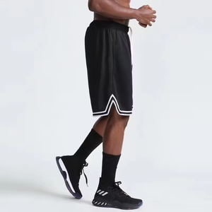 Pantalones Cortos Deportivos de Baloncesto para Hombre, Ligeros, Elásticos, de Secado Rápido, Transpirables, de Malla Sólida, Marca Privada, Estilo Urbano - Product Image 2