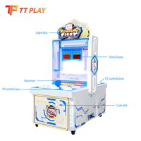 Machine d'arcade 2 joueurs avec cabinet en métal et plastique, difficulté réglable, jeu commercial pour enfants, idéal pour les centres commerciaux