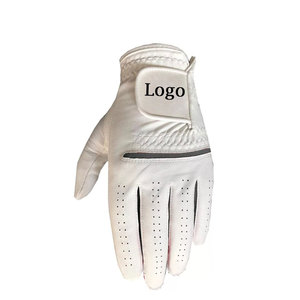 Gants de golf pour hommes, best-sellers du fabricant pakistanais, qualité supérieure, couleur unie, logo personnalisé. - Product Image 3