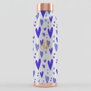 Botella de Agua Ecológica de Cobre Puro de 950 ml |   Vajilla Esmaltada Moderna, Ligera, Personalizada, a Prueba de Fugas, con Diseño Impreso y Elegante - Product Image 2