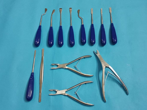 ชุดเครื่องมือรักษารูขุมขนขั้นสูง 24 ชิ้น สำหรับศัลยกรรมตกแต่งจมูก ทำจากสแตนเลสสตีล ใช้ซ้ำได้ สำหรับศัลยกรรมหู คอ จมูก - Product Image 3