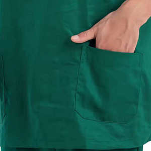 Unisex Medical Uniform Scrubs Comfortable Breathable Nursing Hospital <b>Doctor</b> Clinic Daily Workwear <b>Set</b> - Product Image 4
