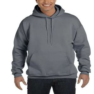 Sweat-shirt à capuche en polaire pour homme, manches longues, décontracté, en polyester et coton, vêtement de sport respirant, séchage rapide, hiver, uni - Product Image 2