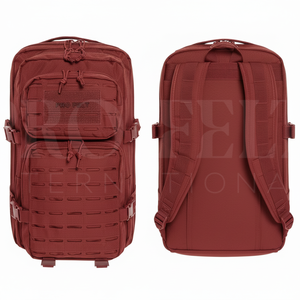 Sac à dos de voyage pour ordinateur portable en nylon imperméable de qualité supérieure, personnalisé avec logo en caoutchouc, multi-poches, pour hommes - Product Image 4