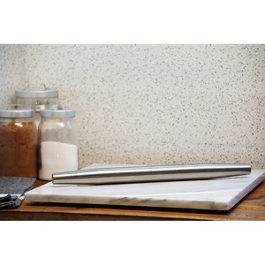 Varilla Rodante de Acero Inoxidable con Acabado Plateado Clásico, Perfecta para Uso Diario en Cocinas de Hoteles, Restaurantes y Servicios de Catering - Product Image 2