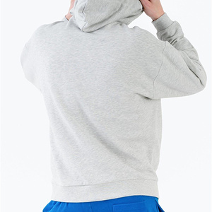 Wholesale AMERICAN TRENCH CLOTHING Custom <b>Zip</b> Pockets Eco-Friendly Winter Hoodies Men Fashion French Cotton Sweatshirt Brown - Product Image 4
