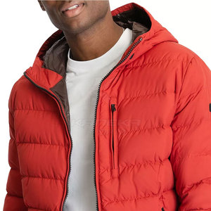 Chaqueta de Plumón para Hombre con Capucha, Diseño Personalizado, Superventas 2026, con Logotipo Frontal, Alta Calidad, Transpirable y Ecológica - Product Image 4