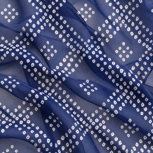 Tissu Organza 100% Viscose à Imprimé Géométrique Léger Écologique Transparent Effet Néon Vif pour Filles et Mariages - Product Image 4
