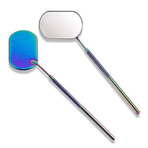 Espejo de Pestañas Iluminado Personalizado con Precios Competitivos al por Mayor, Acero Inoxidable, Color Personalizado, Uso Profesional en Salón, OEM/ODM - Product Image 5
