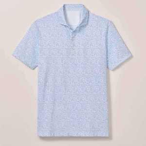 เสื้อโปโลคุณภาพสูงสำหรับครอบครัว ยูนิเซ็กซ์ ผ้าเมอร์เซอไรซ์ ปกเสื้อแบบเซโร แขนสั้น เสื้อโปโล เสื้อยืดโปโล - Product Image 1