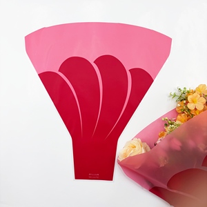 Fundas de Plástico para Flores BOPP de Factory Blossom, Bolsas de Embalaje de Plástico, Envoltorio de Regalo Rosa para Ramos de Flores - Product Image 3