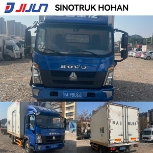 <span class=keywords><strong>Camión</strong></span> Refrigerado Usado Sinotruk Hohan 2021, Diésel, 160HP, Weichai 3.0L, 8 Velocidades, Unidad Frigorífica 580, Carrocería Furgoneta 2350*2300, 290000KM - Product Image 1