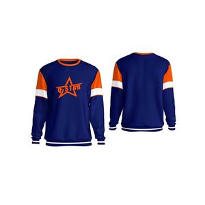 Sudadera personalizada de alta calidad para hombre, Jersey de entrenamiento de gimnasio, liso, de tela - Product Image 1