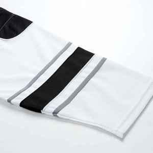 Maillot de hockey sur glace uni, coupe standard, pour entraînement, destiné aux joueurs de ligue et de club, fabriqué au Pakistan, uniforme sportif. - Product Image 2