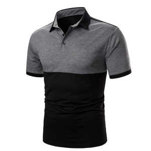 Polos transpirables de secado rápido con logo personalizado para hombre, nuevo estilo, 100% algodón, alta calidad, color sólido, corte regular, unisex. - Product Image 2