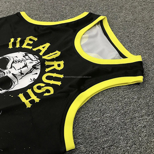 Camisetas sin mangas de secado rápido de alta calidad para gimnasio de hombres Camiseta sin mangas de punto transpirable de color sólido personalizado Bordado ¡Muchos colores disponibles! - Product Image 3