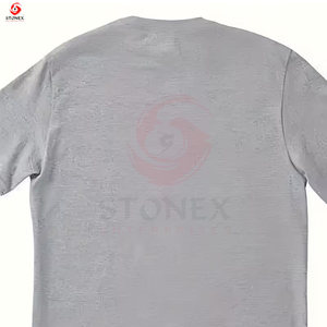 เสื้อยืดคอกลมโอเวอร์ไซส์สำหรับผู้หญิง ผ้าฝ้าย 100% ระบายอากาศได้ดี เป็นมิตรกับสิ่งแวดล้อม แขนสั้น ทรงบ็อกซี่ ทันสมัย - Product Image 5