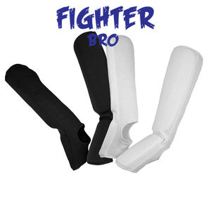 Protector de Espinilla Elástico para Boxeo y Karate FIGHTER BRO, con Acolchado de EVA, Diseño Personalizado, Protección para Entrenamiento - Product Image 3