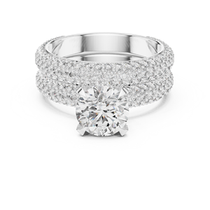 Digital luxury 925 Sterling <b>Silver</b> <b>Rings</b> 3ct Oval Cut Zirconia Diamond <b>Solitaire</b> <b>Ring</b> Women Engagement Band - Product Image 1