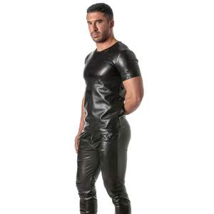 Combinaison Kinky Easy Access noire pour homme, tenue de club fetish, extensible, coupe ajustée, sexy, pour soirée - Product Image 4