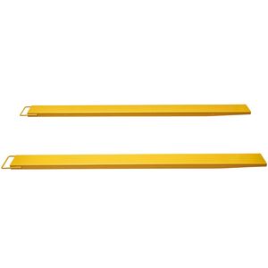 Estensioni per Forche da Pallet in Acciaio al Carbonio Resistenti da 96 Pollici, Larghezza 4,5 Pollici, Capacità di Carico Nominale 5 Tonnellate, 1 Paio di Estensioni per Carrelli Elevatori - Product Image 1