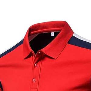 Tissu de jersey brodé personnalisé OEM pour chemises décontractées pour hommes, en coton, grande taille, respirant, manches courtes, streetwear - Product Image 4