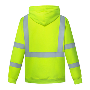 Customized Design Reflective Thermal <b>Softshell</b> Work <b>Jacket</b> Breathable <b>High</b> <b>Visibility</b> Windproof Safety - Product Image 2
