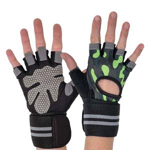 Los Nuevos Guantes Transpirables para Levantamiento de Pesas Protegen Eficazmente la Palma y Ofrecen un Agarre Fuerte, Ideales para Entrenamiento, Fitness y Dominadas - Product Image 5