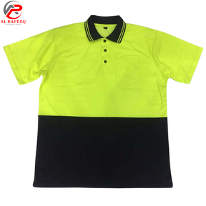 Nueva Llegada 2026 Camiseta Polo de Trabajo de Manga Corta de Alta Visibilidad con Cinta Reflectante, Secado Rápido, Impermeable, Logotipo Personalizado - Product Image 6