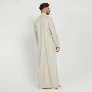 2024 último diseño personalizado para Hombres Nuevo diseño hombres Thobe buen diseño de costura para hombres - Product Image 5