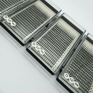 ผู้จัดจำหน่ายขนตาปลอมแบบพัดสำเร็จรูประดับมืออาชีพ  แบบ Spike CC/DD/M/L Curl  ขนสังเคราะห์สีดำด้าน  รับผลิตแบรนด์ส่วนตัว - Product Image 6