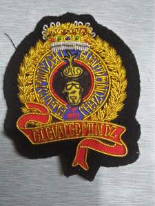 Parches Bordados a Mano Personalizados de Alta Calidad para Gorras, Tamaño Personalizado, Color Dorado - Product Image 6