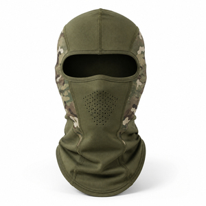 Cache-cou isolant résistant aux intempéries, couvre-tête pour l'extérieur, protection contre le froid, cache-visage en tricot doux, cagoule d'hiver pour l'extérieur - Product Image 1