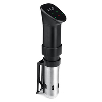 Sudex 1800W Cuiseur à bain-marie en acier inoxydable de haute qualité avec réglage précis de la température, minuterie numérique et moteur DC sans balais