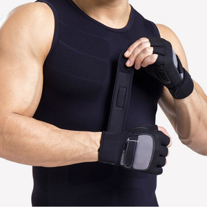 Guantes Deportivos de Medio Dedo de Cuero HIKE IMPEX para Entrenamiento en Gimnasio, Levantamiento de Pesas, Fisicoculturismo, Ciclismo y Uso al Aire Libre - Product Image 6