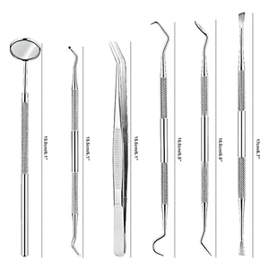 Surgical Clinic Instrument Set Stainless Steel Tools for Examination Oral Treatment and Procedure Supply Dental Instruments Kit - Product Image 5