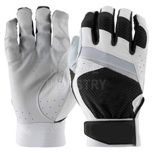 New Style Hot Selling Long <b>Cuff</b> <b>Leather</b> Baseball Batting Gloves Best Quality Heavy-Duty Training Gloves Infield Outdoor High - Product Image 6