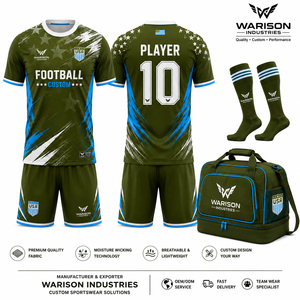 Uniforme de Fútbol de Alta Calidad para Equipos, Talla Grande, Transpirable, Sublimado, Ropa Deportiva Completa - Product Image 6
