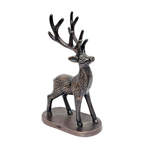 Hot Selling Handmade Modern Classic Reindeer Sculpture Best Price Home Decor for <b>Christmas</b> Celebrations Metal - Product Image 5