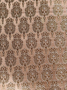 ผ้าแจ็คการ์ดลายดอกไม้ปักเลื่อมเนื้อผ้ามีลวดลายเมทัลลิก - Product Image 2