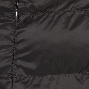 Chaqueta Acolchada de Lona Transpirable para Mujer, con Ribete de Piel de Oveja, Largo Regular, Manga Larga, Abrigo de Invierno, Color Sólido, Poliéster - Product Image 3