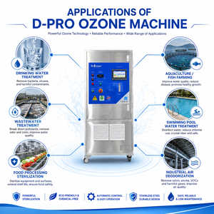 เครื่องกำเนิดโอโซนอุตสาหกรรม 30 กรัม/ชม. – Dr.Ozone D-30 Pro PLC เครื่องบำบัดน้ำและฆ่าเชื้อด้วยโอโซน - Product Image 6