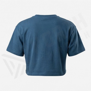 Haut court sexy personnalisé pour femme, couleur unie, ouverture frontale, idéal pour le sport, la gym, le streetwear décontracté et les tenues de mode active. - Product Image 2